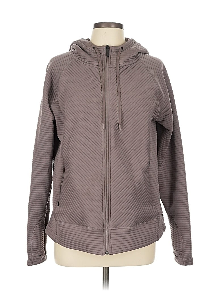 Pre-owned Zella Jacket In Gray