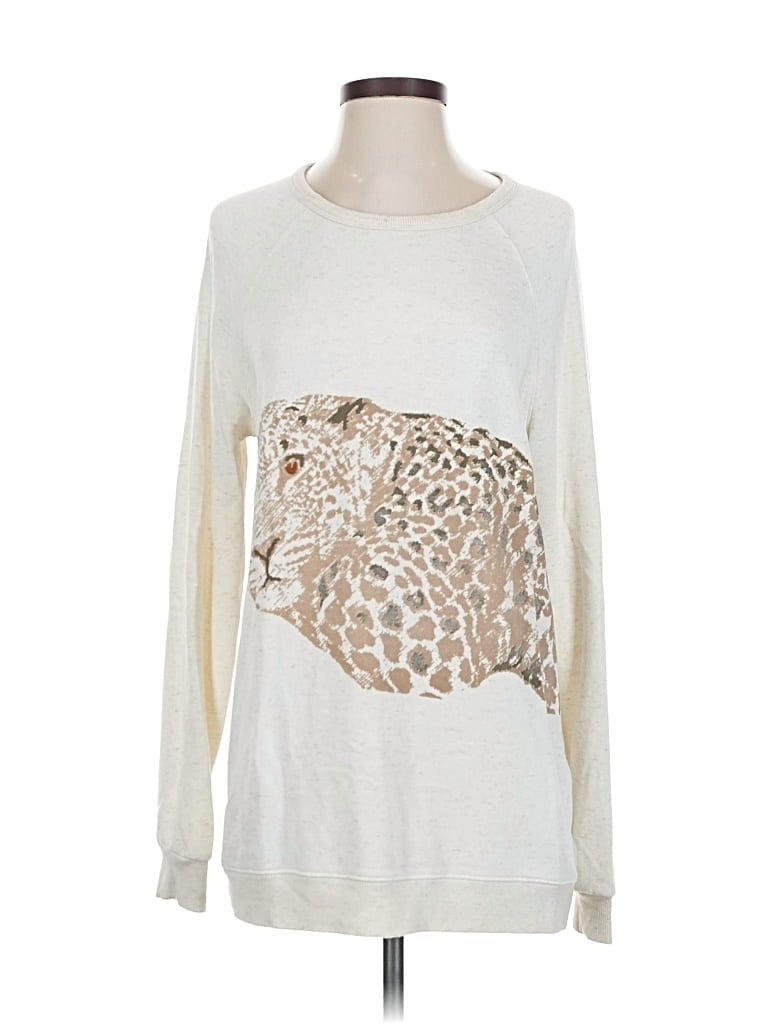 Pre-owned Soft Joie Pullover Sweater In White