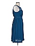 HD in Paris 100% Polyester Blue Cocktail Dress Size 2 - photo 4