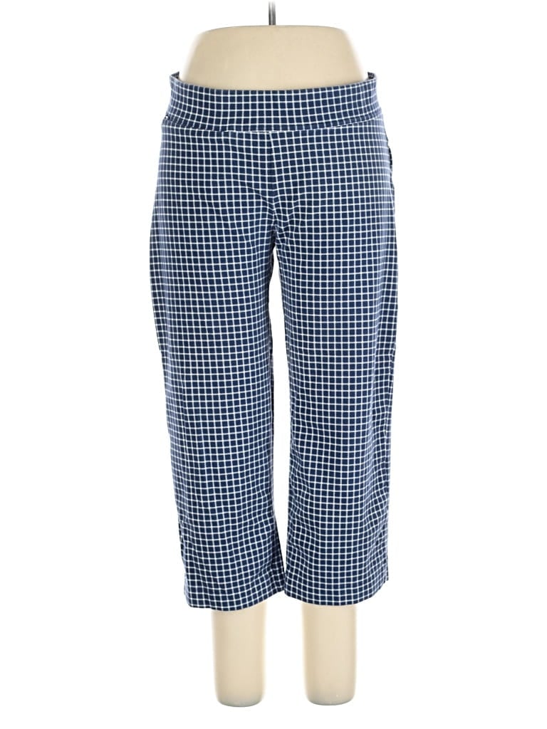 Pre-owned Lands' End Casual Pants In Blue