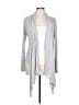 Silvergate 100% Rayon Gray Silver Cardigan Size L - photo 1
