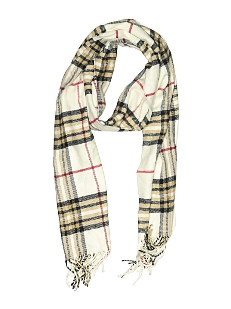 Pre-owned Unbranded Scarf In White