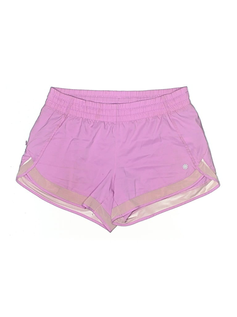 Pre-owned Athleta Athletic Shorts In Pink
