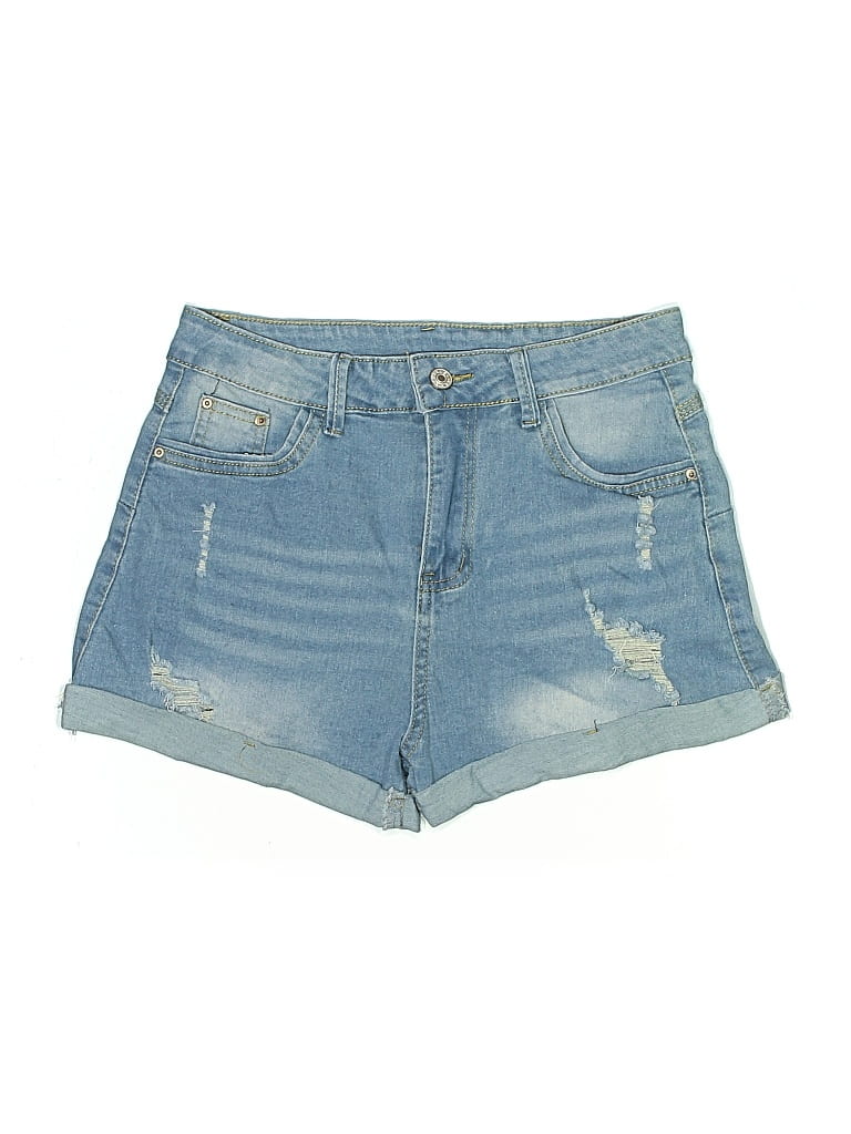 Pre-owned Assorted Brands Denim Shorts In Blue