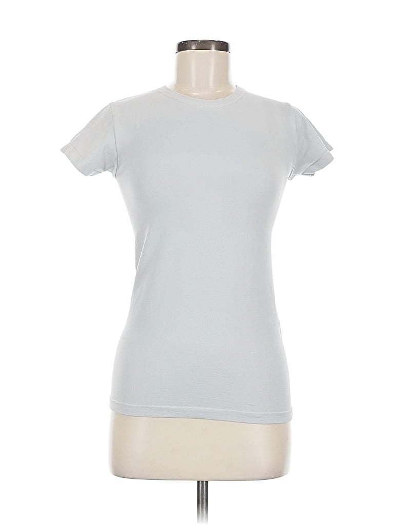 Pre-owned Banana Republic Short Sleeve T-shirt In Gray