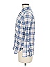 J.Crew Plaid Blue Long Sleeve Button-Down Shirt Size 6 - photo 5
