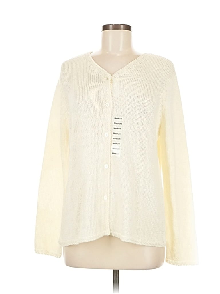 Charter Club Cardigan Sweater In Yellow