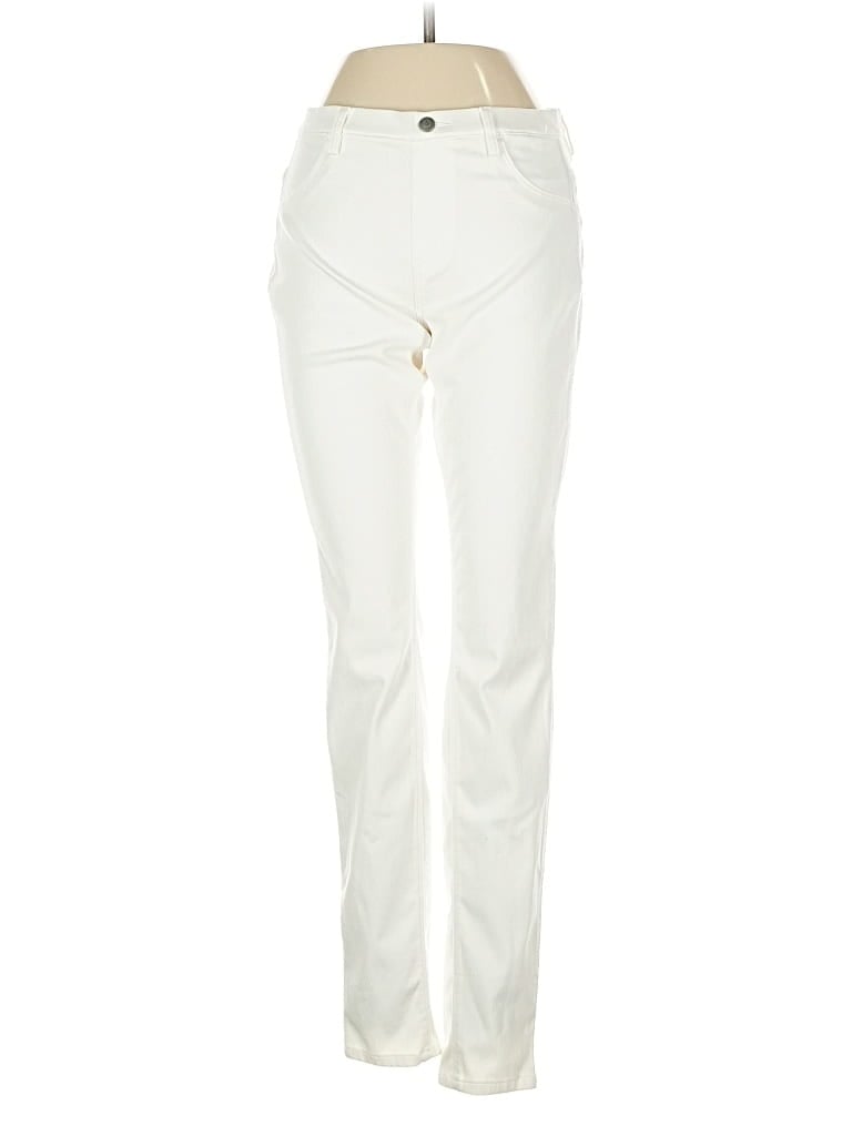 Pre-owned Uniqlo Jeggings In White
