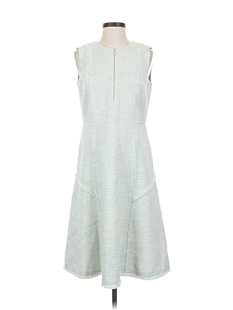 Pre-owned Lafayette 148 Casual Dress In Blue