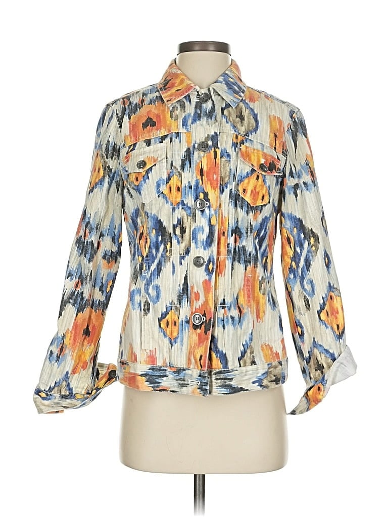 Pre-owned Chico's Jacket In White