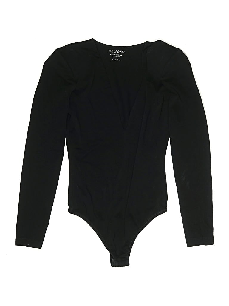 Pre-owned Grlfrnd Bodysuit In Black