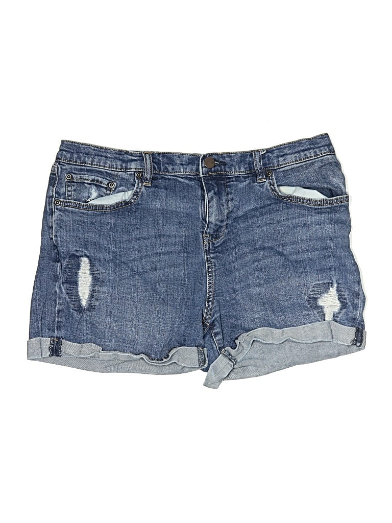 Pre-owned Soho Jeans New York & Company Denim Shorts In Blue