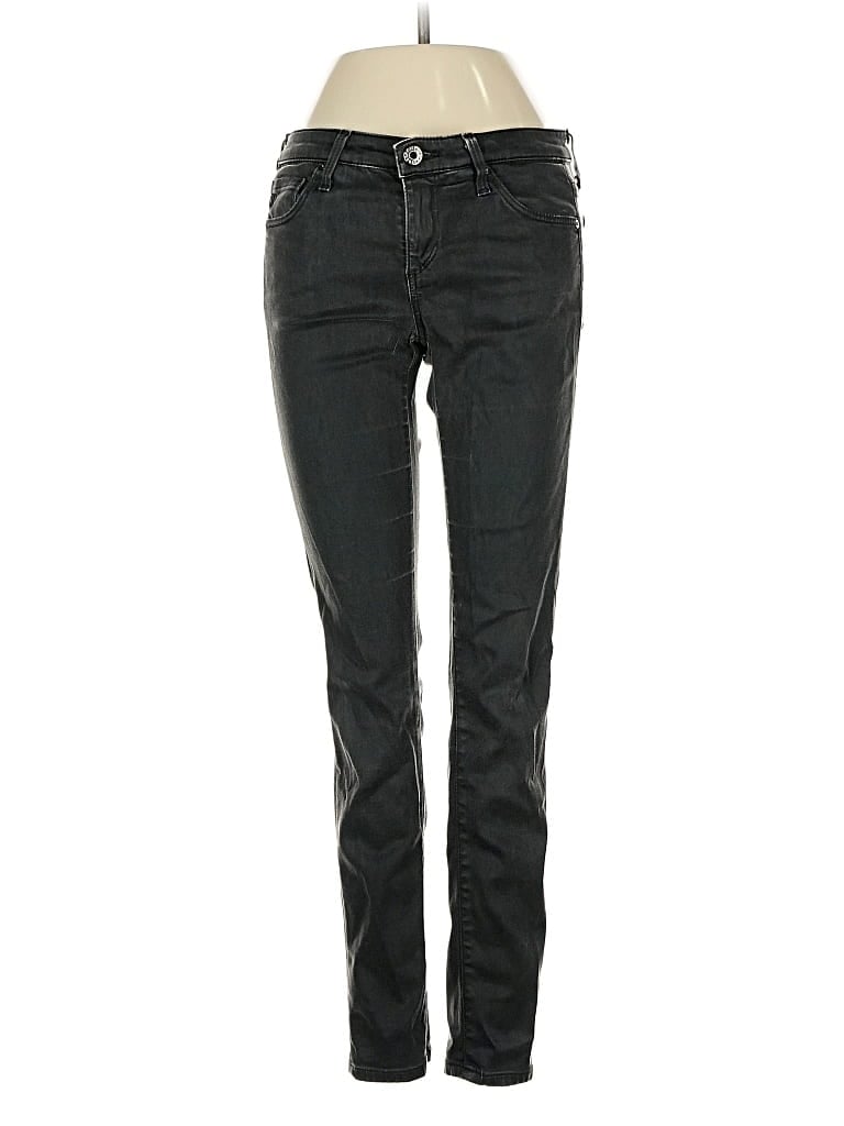 Pre-owned Adriano Goldschmied Jeans In Black