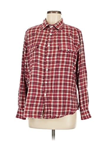 Paper Denim & Cloth Long Sleeve Button-Down Shirt (view 1)