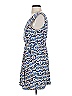 Whit Print Blue Cocktail Dress Size 2 - photo 5