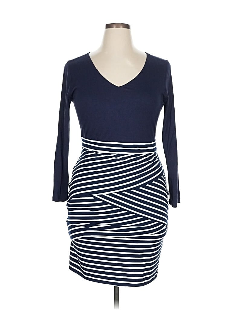 Pre-owned Mystree Casual Dress In Blue
