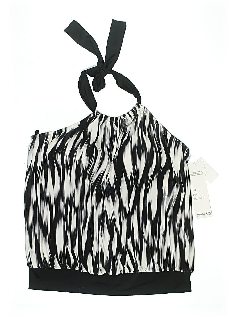 Trimshaper Swimsuit Top Black Swimwear