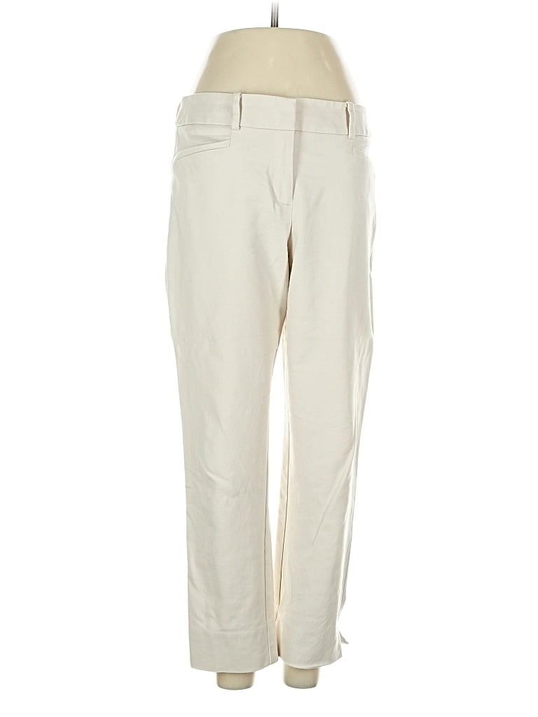 Pre-owned Ann Taylor Loft Casual Pants In White