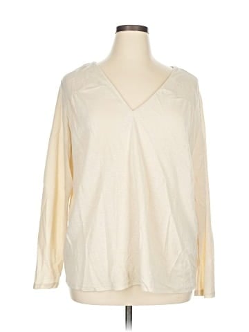 Violeta by Mango Long Sleeve Top (view 1)