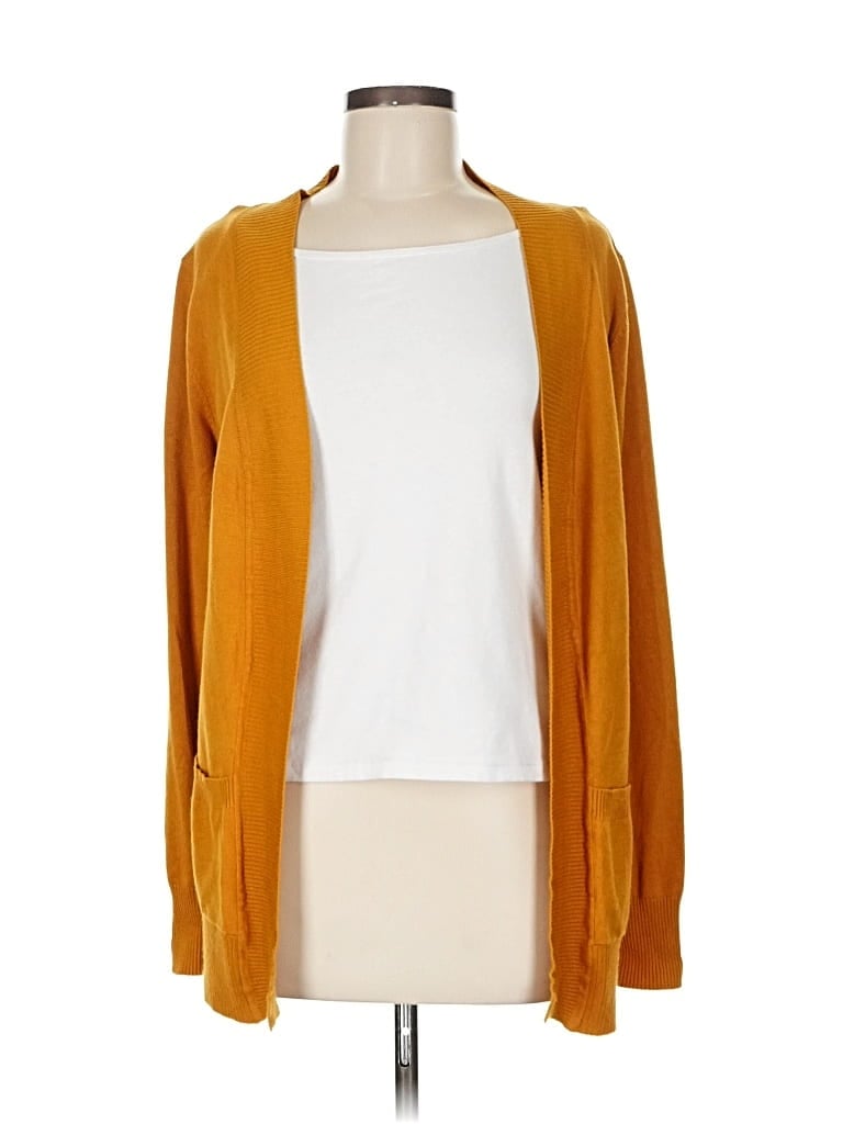 Pre-owned Cielo Cardigan Sweater In Orange