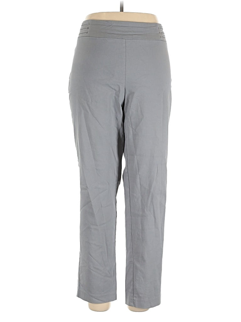 Pre-owned Jm Collection Active Pants In Gray