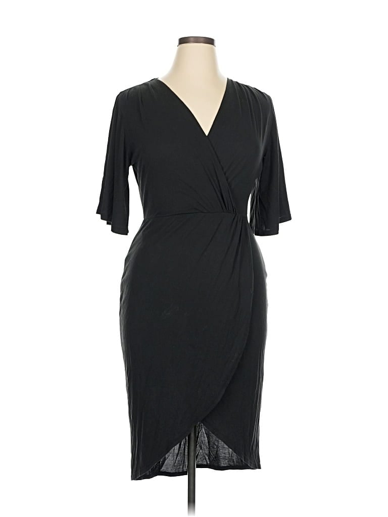 Pre-owned Lulus Cocktail Dress In Black