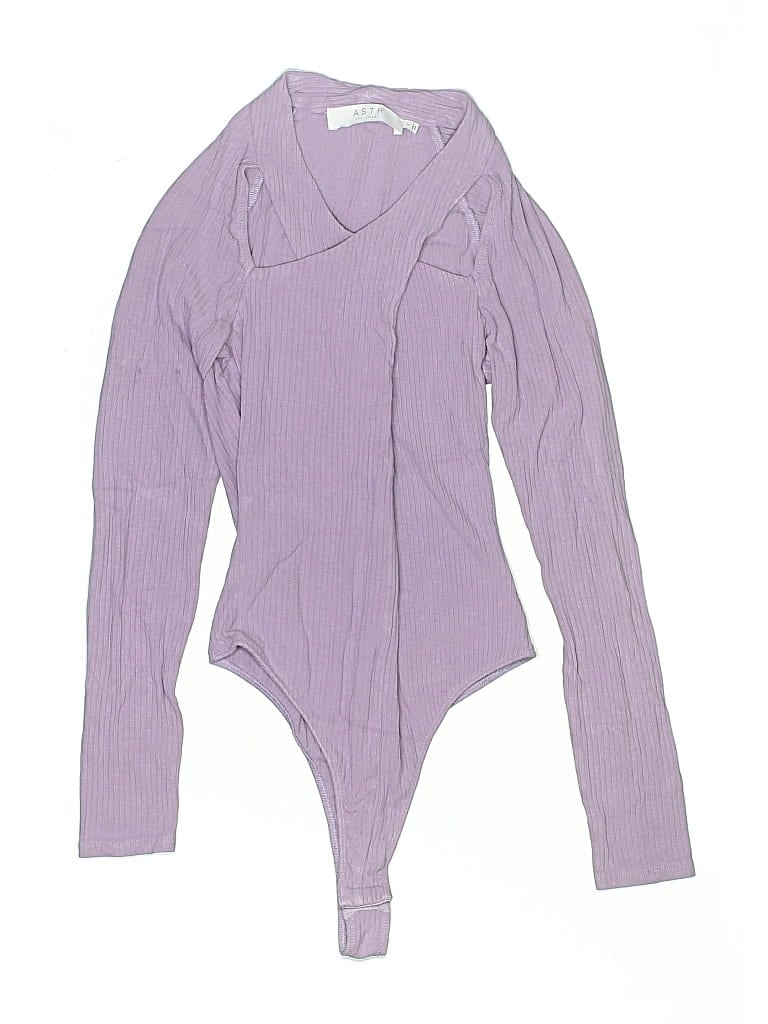 Pre-owned Astr Bodysuit In Purple