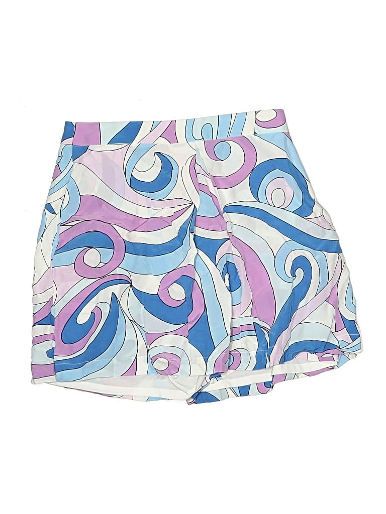 Pre-owned Express Casual Skirt In Blue