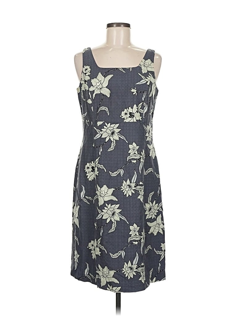 Pre-owned Tommy Bahama Casual Dress In Gray