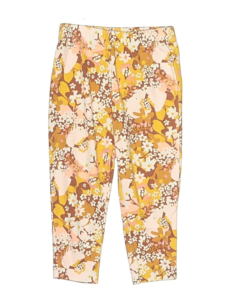 Pre-owned Child Of Mine By Carter's Kids' Casual Pants In Yellow