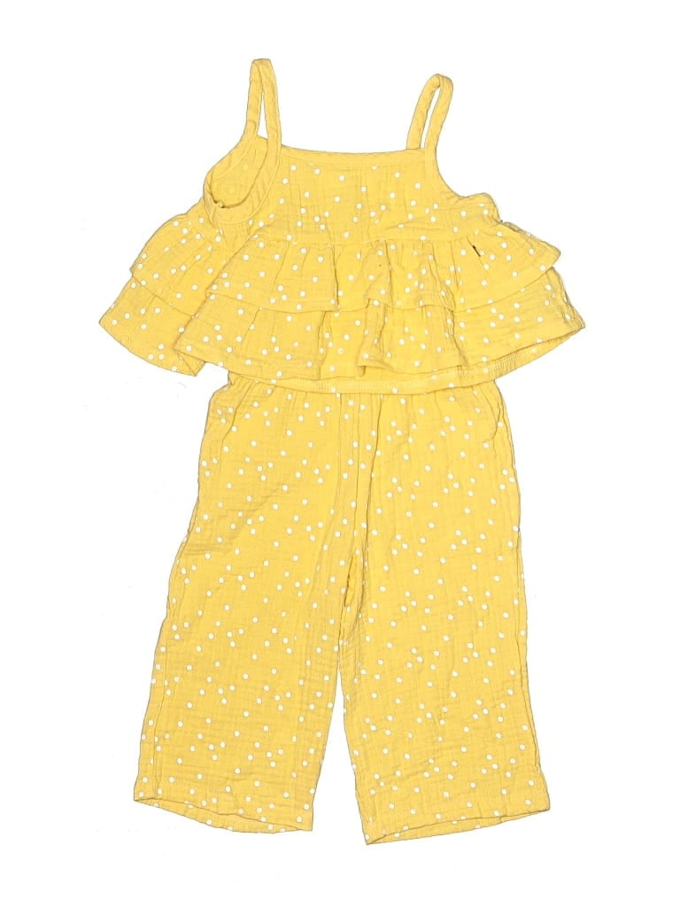 Pre-owned Assorted Brands Babies' Jumpsuit In Yellow