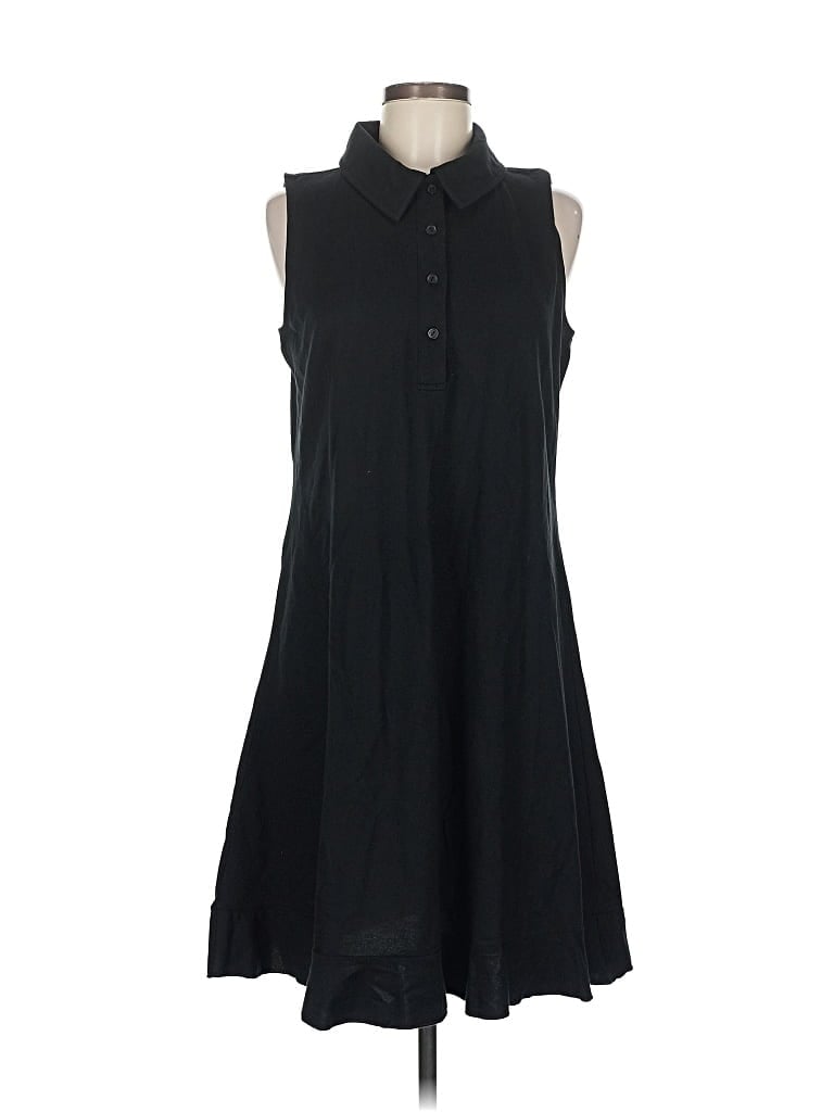 Pre-owned Isaac Mizrahi Live Casual Dress In Black