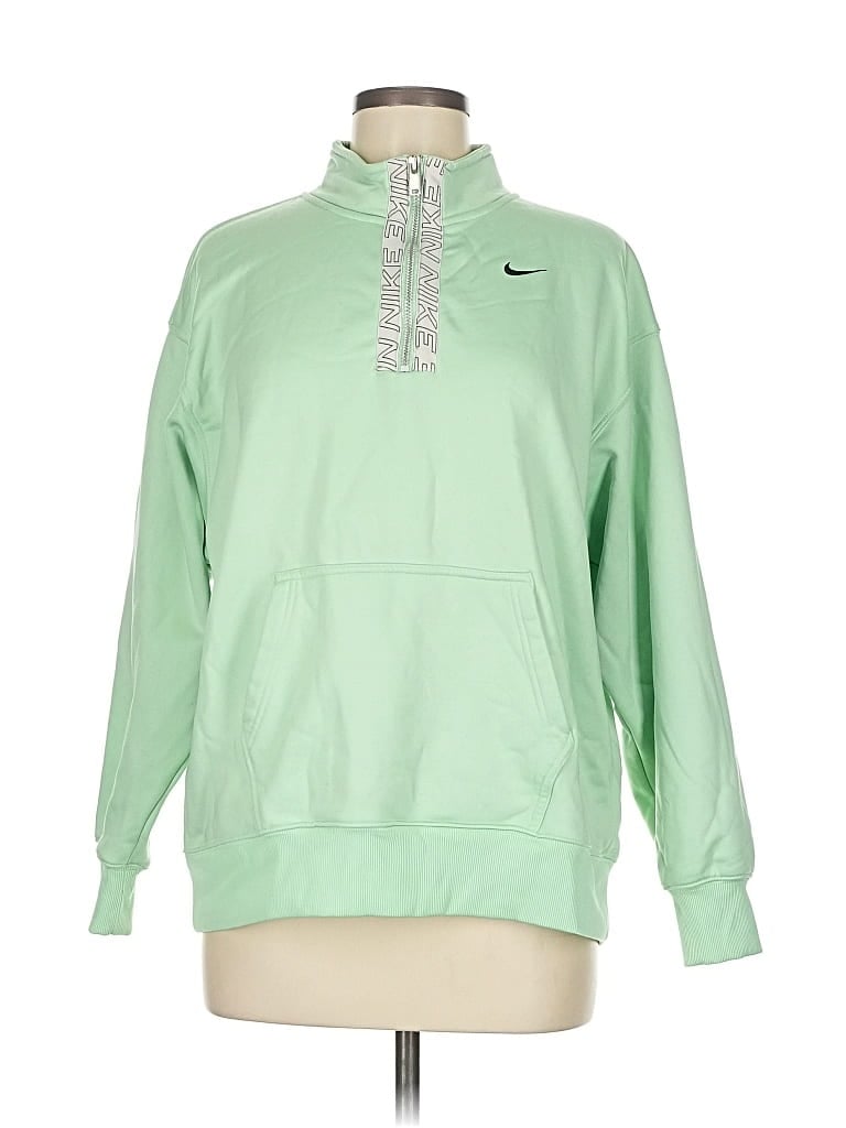 Pre-owned Nike Sweatshirt In Green