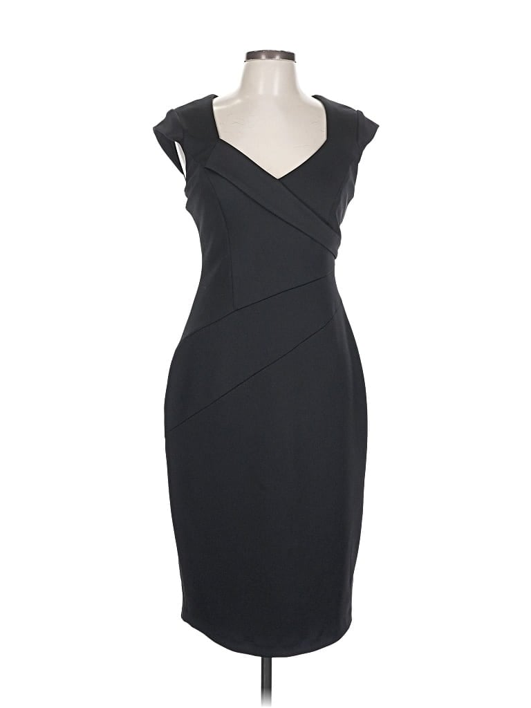 Pre-owned Maggy London Cocktail Dress In Black