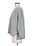 Feel the Piece Terre Jacobs Chevron-herringbone Gray Pullover Sweater One size - photo 5