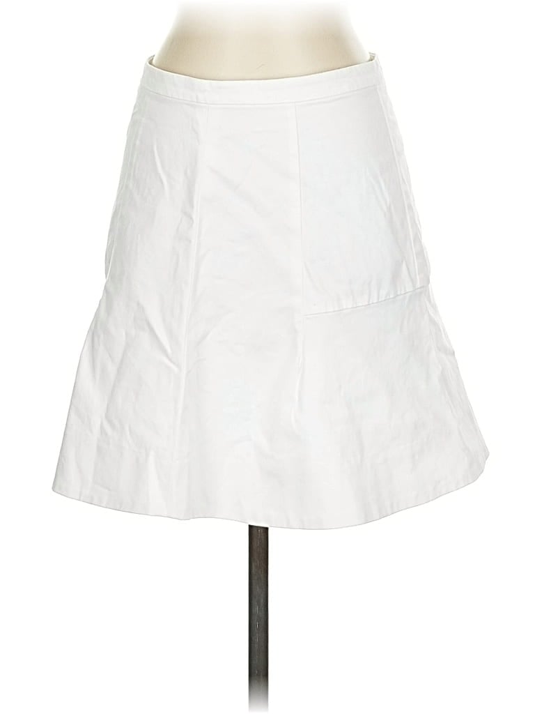 Pre-owned Draper James Casual Skirt In White