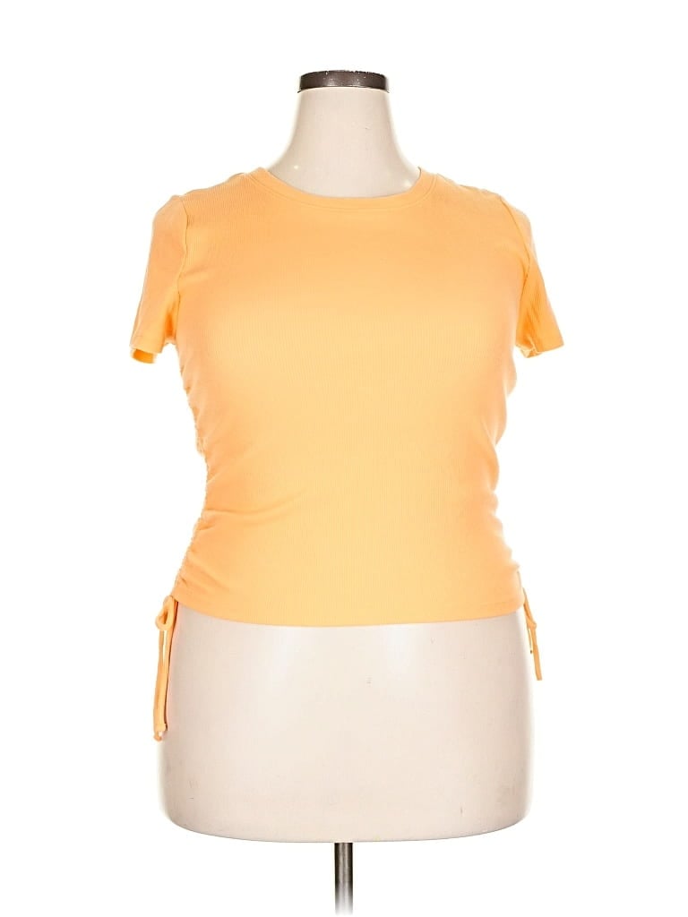 Pre-owned So Short Sleeve T-shirt In Orange