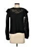 Express Black Long Sleeve Blouse Size XS - photo 1