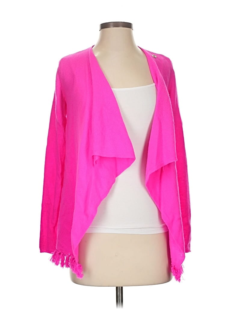 Pre-owned Lilly Pulitzer Cashmere Cardigan Sweater In Pink