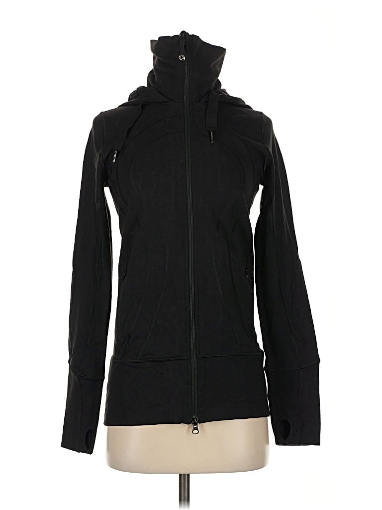 Pre-owned Lululemon Athletica Jacket In Black