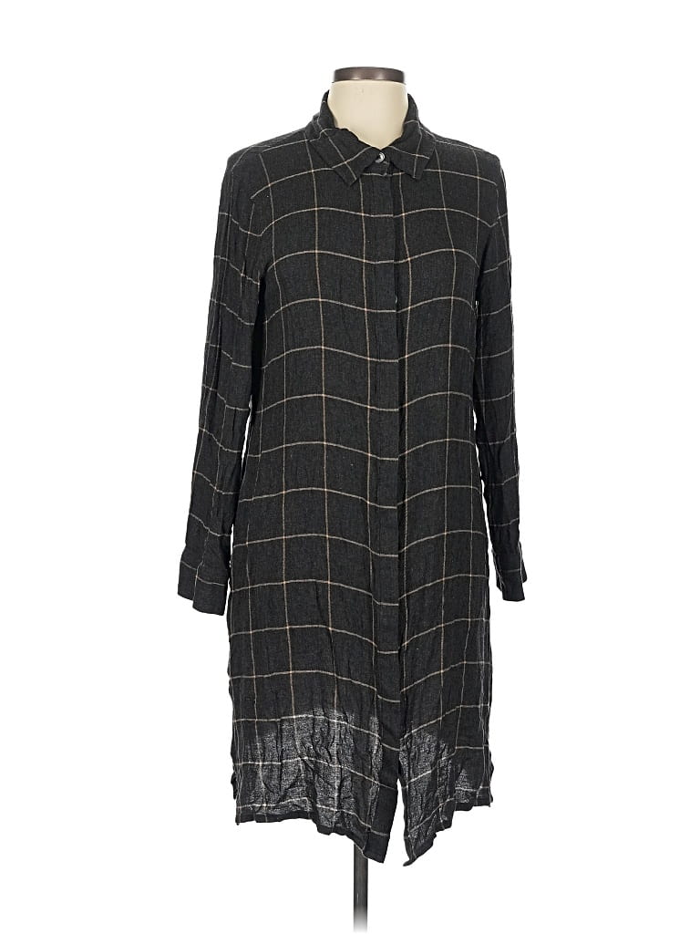 Pre-owned Doncaster Collection Casual Dress In Gray