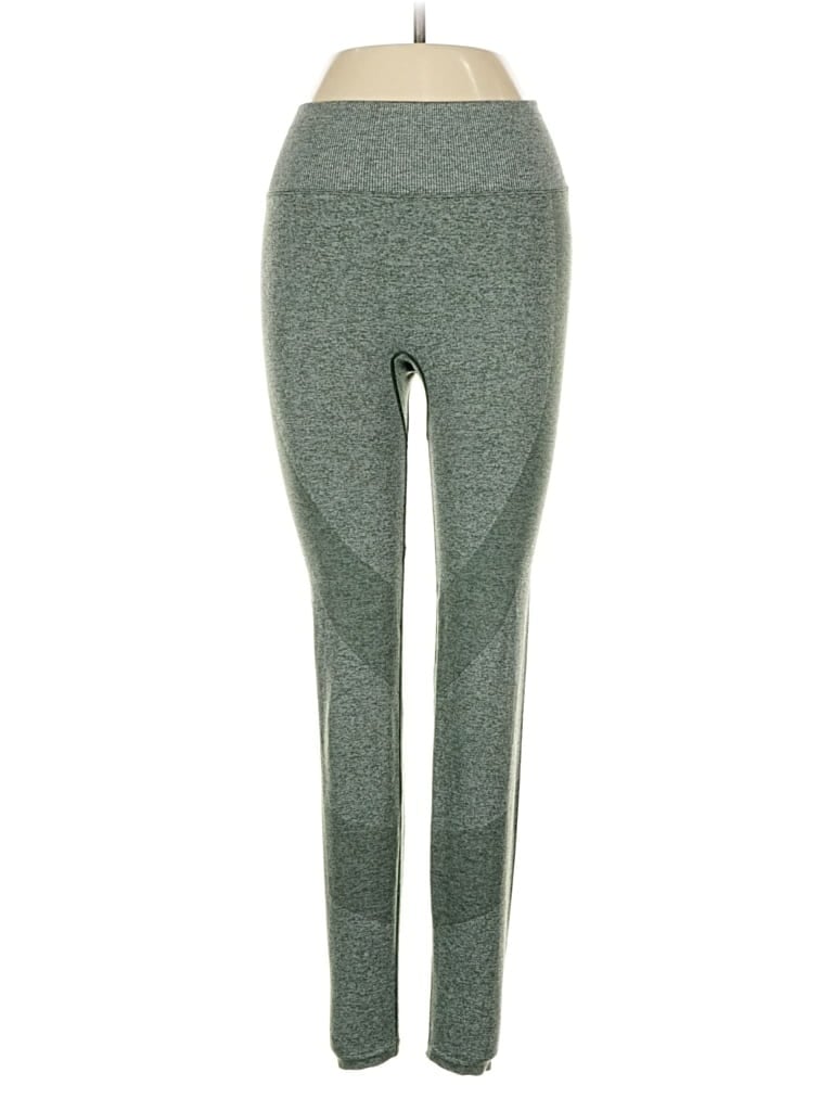 Pre-owned Victoria's Secret Pink Active Pants In Green