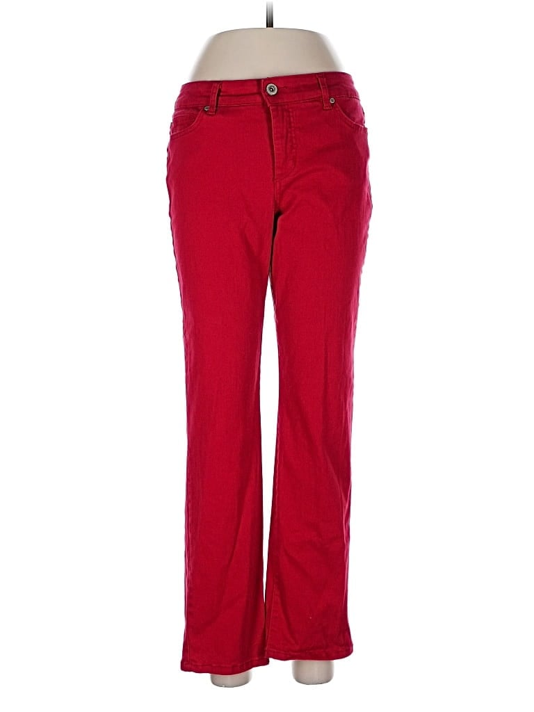 Pre-owned Bandolino Jeans In Red