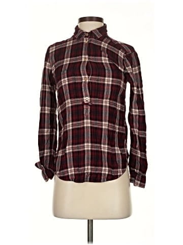 American Eagle Outfitters Long Sleeve Blouse (view 1)