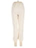 Sancia 100% Rayon Chevron-herringbone Ivory Tan Casual Pants Size S - photo 2