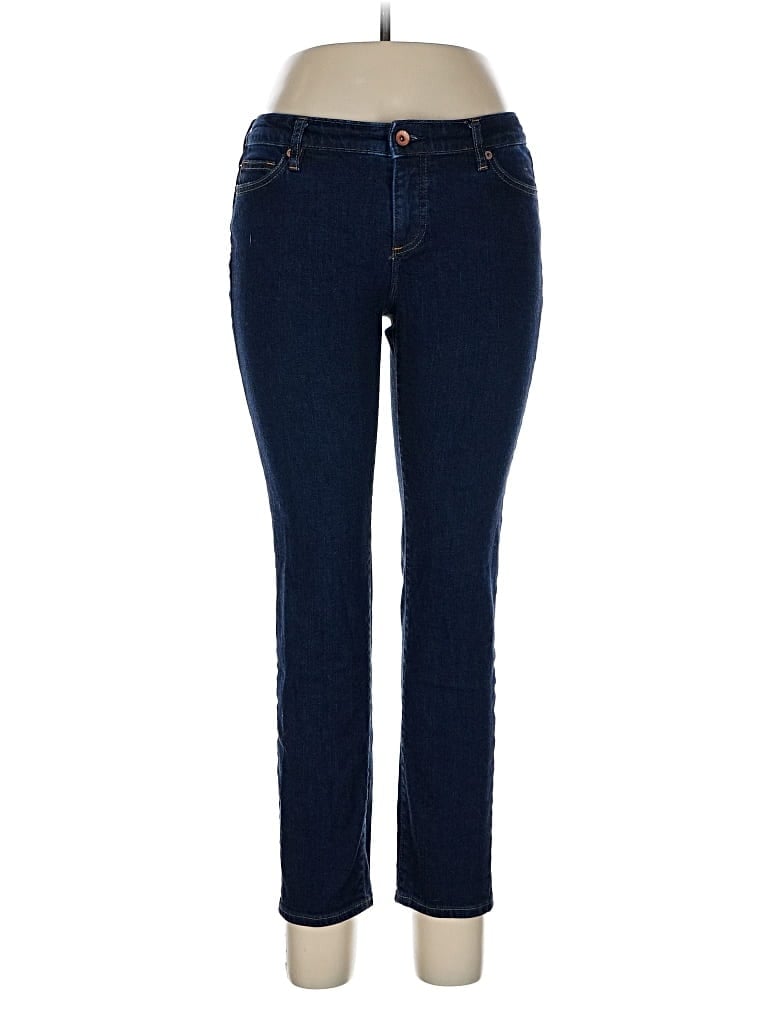 Pre-owned Lands' End Jeans In Blue