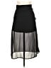 Unbranded Solid Black Formal Skirt Size M - photo 2
