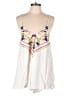 Assorted Brands 100% Rayon White Romper Size 10 - photo 1