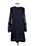 Ann Taylor 100% Polyester Blue Casual Dress Size 6 (tall) - photo 1
