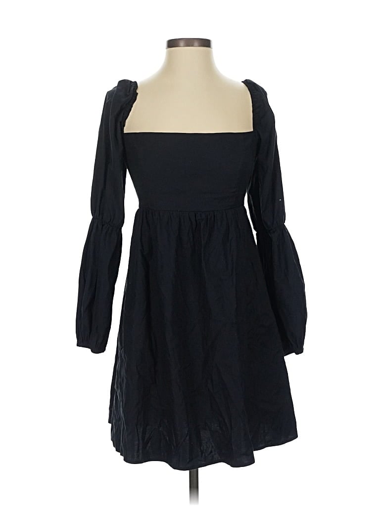 Pre-owned Reformation Casual Dress In Black